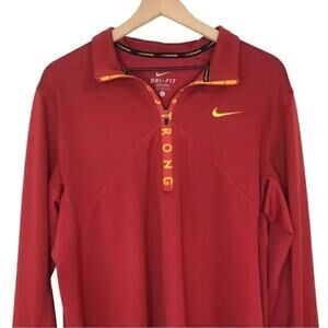 Nike Livestrong Dri-Fit Men’s Quarter Zip Pullover Jacket XL